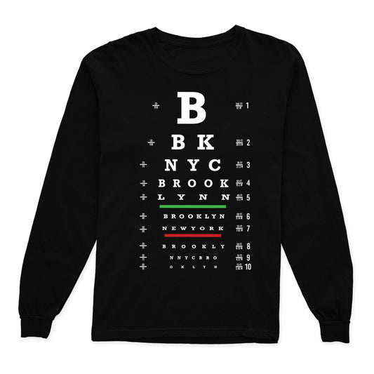 BROOKLYN EYE TEST LONG SLEEVE