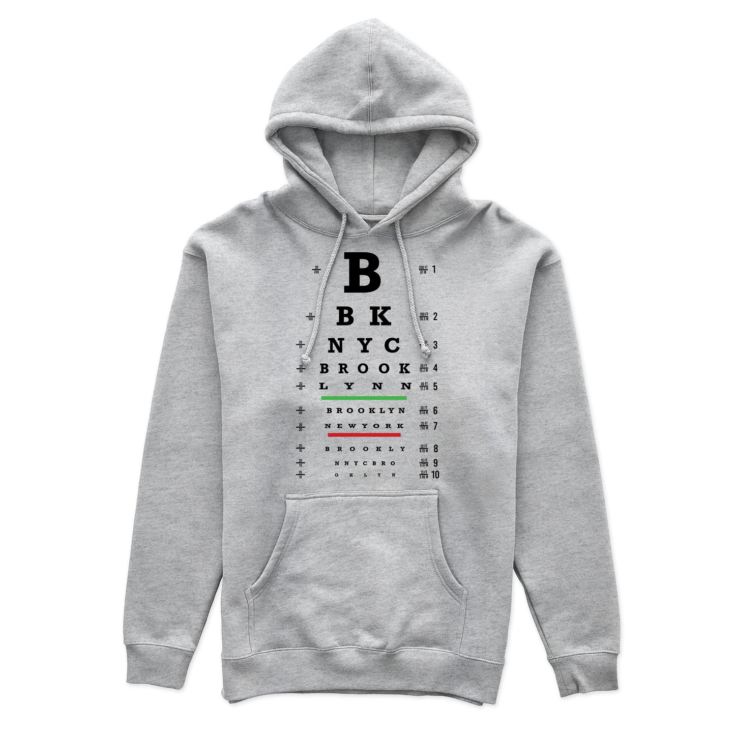 BROOKLYN EYE TEST HOODIE